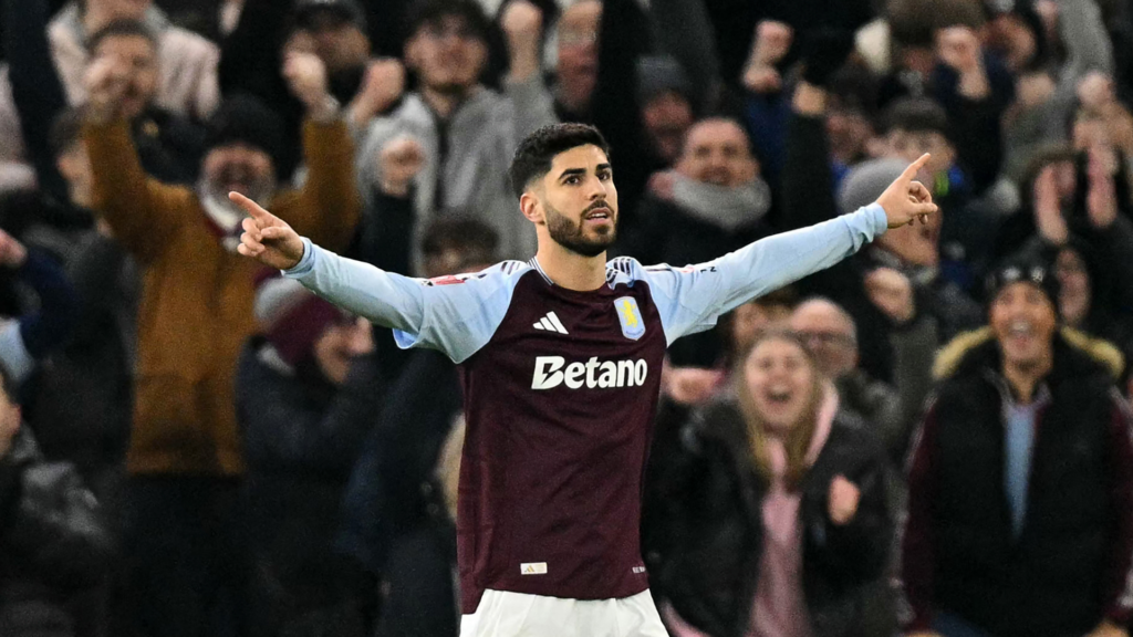 Aston Villa secured a spot in the FA Cup quarter-finals