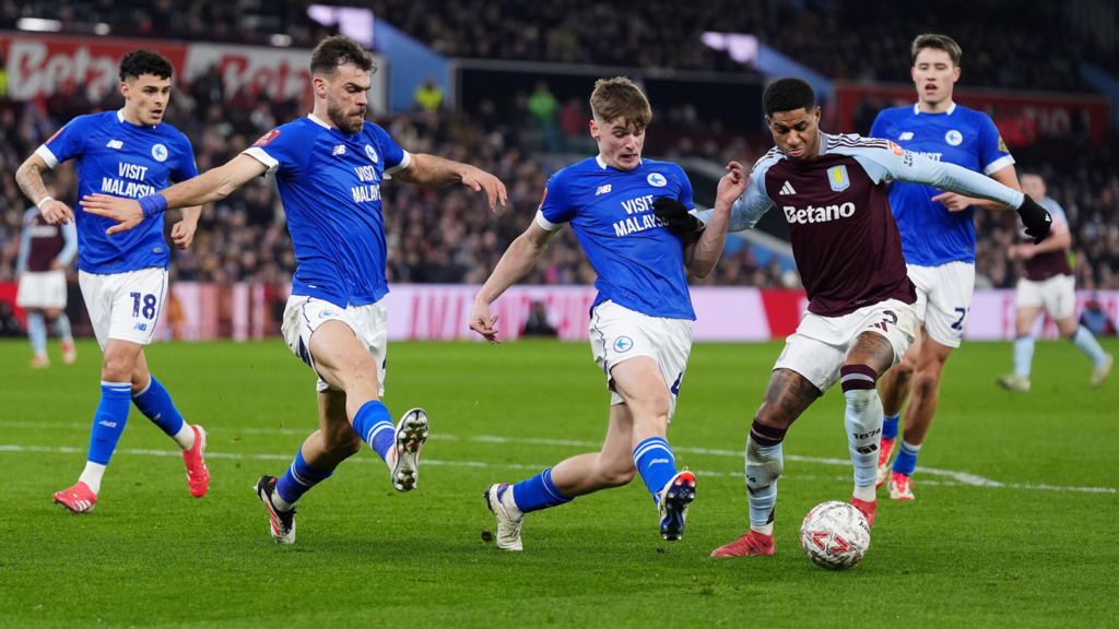 Aston Villa secured a spot in the FA Cup quarter-finals