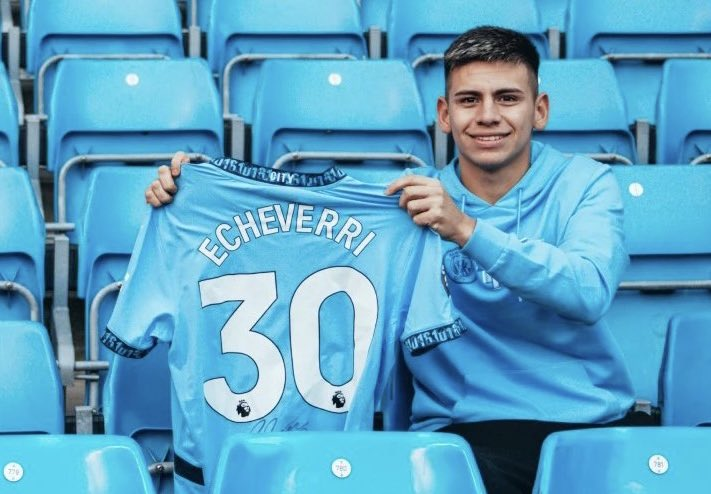 Claudio Echeverri Officially Joins Manchester City