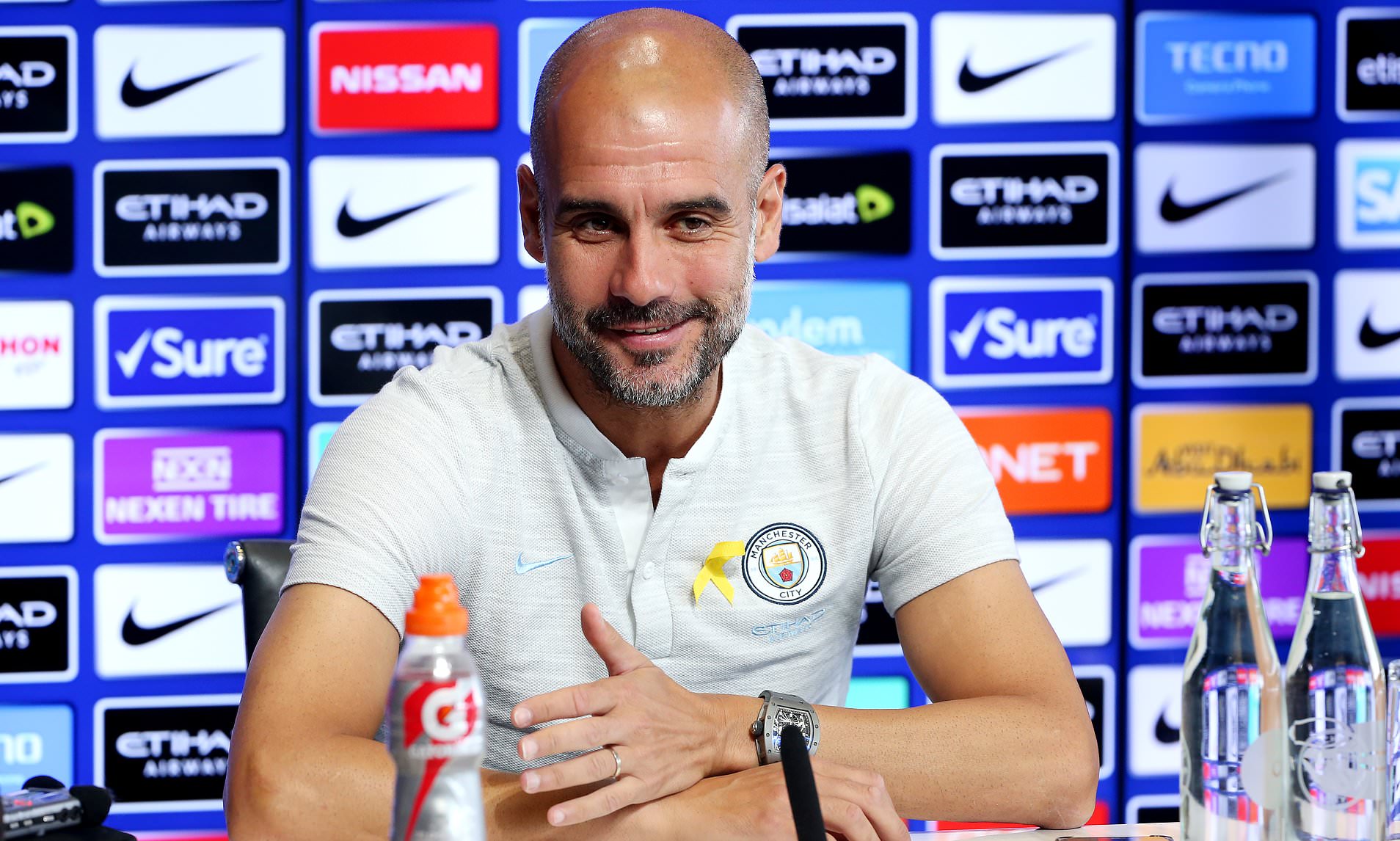 GUARDIOLA’S PRESS CONFERENCE