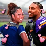 Is Tianna Harris Justin Jefferson wife