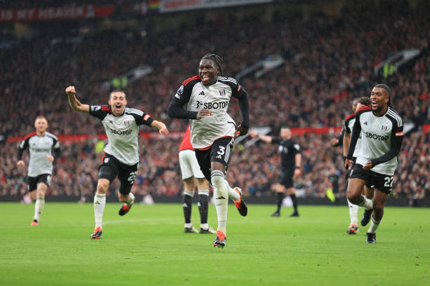 Fulham eliminated FA Cup holders Manchester United